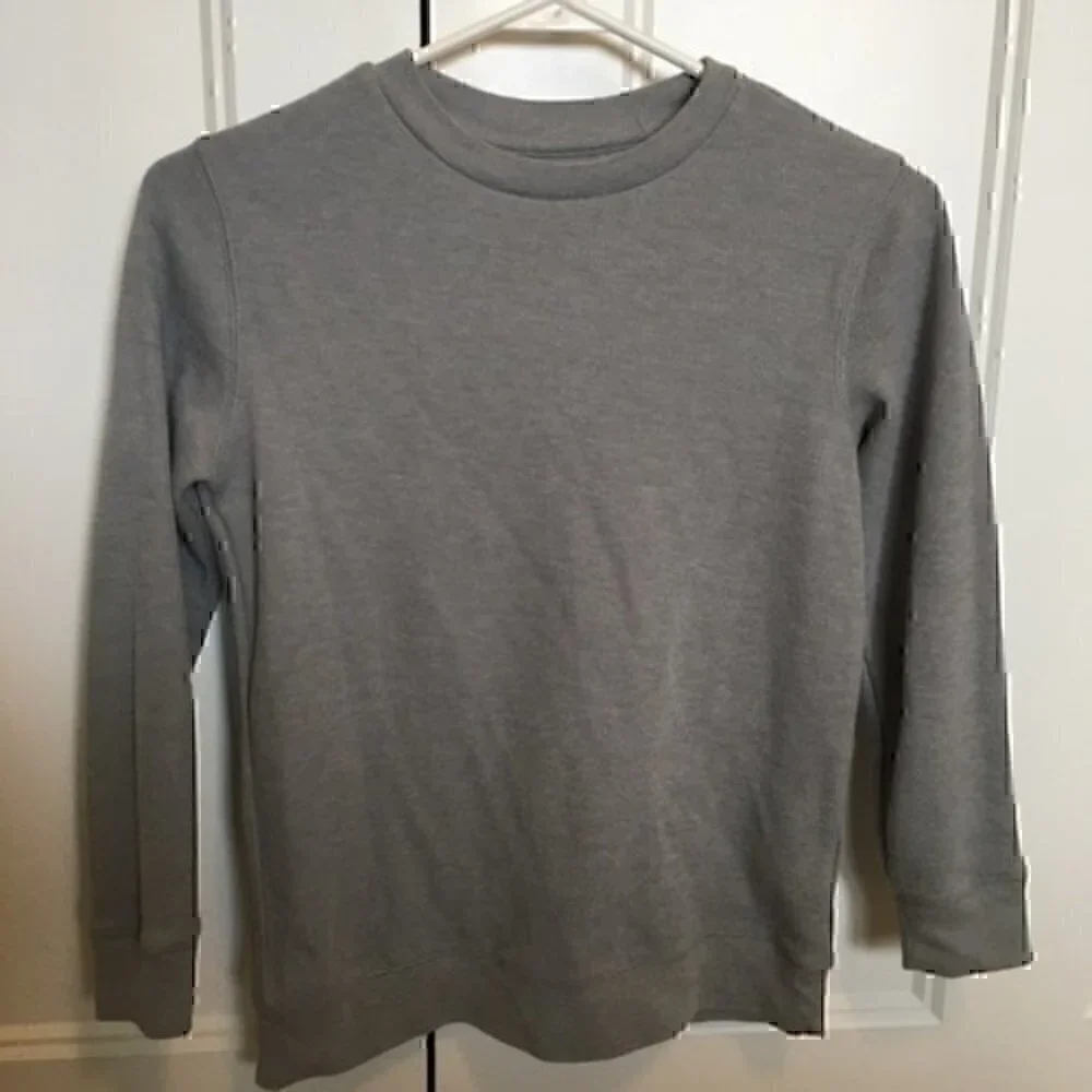Boys size 8 medium Old Navy gray sweatshirt